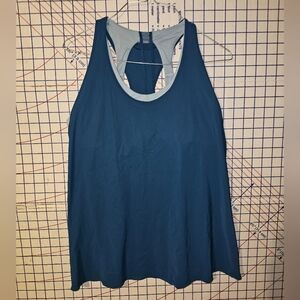 lululemon athletica Blue Tank Top